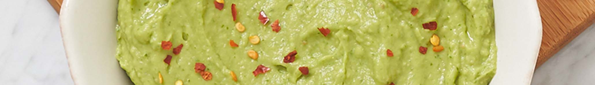 Avocado Basil White Bean Dip