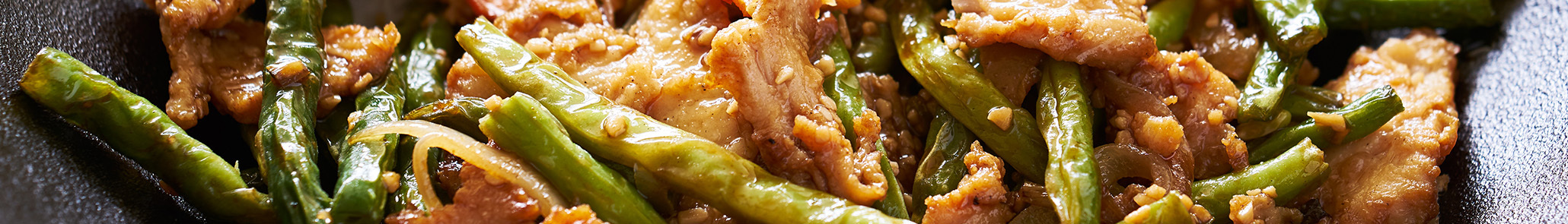 Spicy Turkey and Green Bean Stir Fry